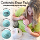 Bamboo Viscose Nursing Pads - 14 Washable Pads With Wash And Storage Bags - Breastfeeding Nipple Pads For Maternity - Reusable B
