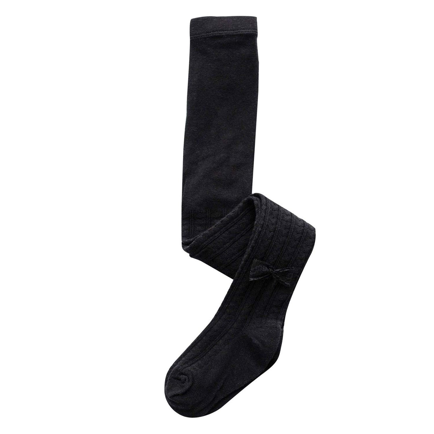 Zando Baby Tights For Girls With Bows Soft Comfortable Cotton Pantyhose Infant Seamless Leggings Toddler Thick Solid Knit Socks