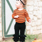 Rufflebutts Girls Black Bow Headband - One Size