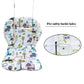 Kocpudu High Chair Pad,Highchair Seat, Highchair Cushion, Seat Pad,Soft And Comfortable, Light And Breathable, Cute Patterns, Ma
