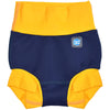 Splash About Happy Nappy Reusable Swim Diaper, Navy & Yellow, 3-4 Years