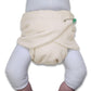 OsoCozy - Organic Flat Cloth Diapers (Dozen) - 27 x 30.5 - One-Layer Nappies Made of Soft, Durable 100% Birdseye Cotton - The Be