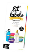 Removeable, Write-On Food Bottle Labels, Write-On, Self-Laminating, Freezer Safe Waterproof Kids Name Labels For Baby Bottles, S