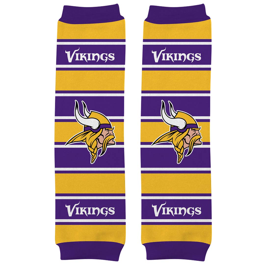 BabyFanatic Officially Licensed Toddler & Baby Unisex Crawler Leg Warmers - NFL Minnesota Vikings