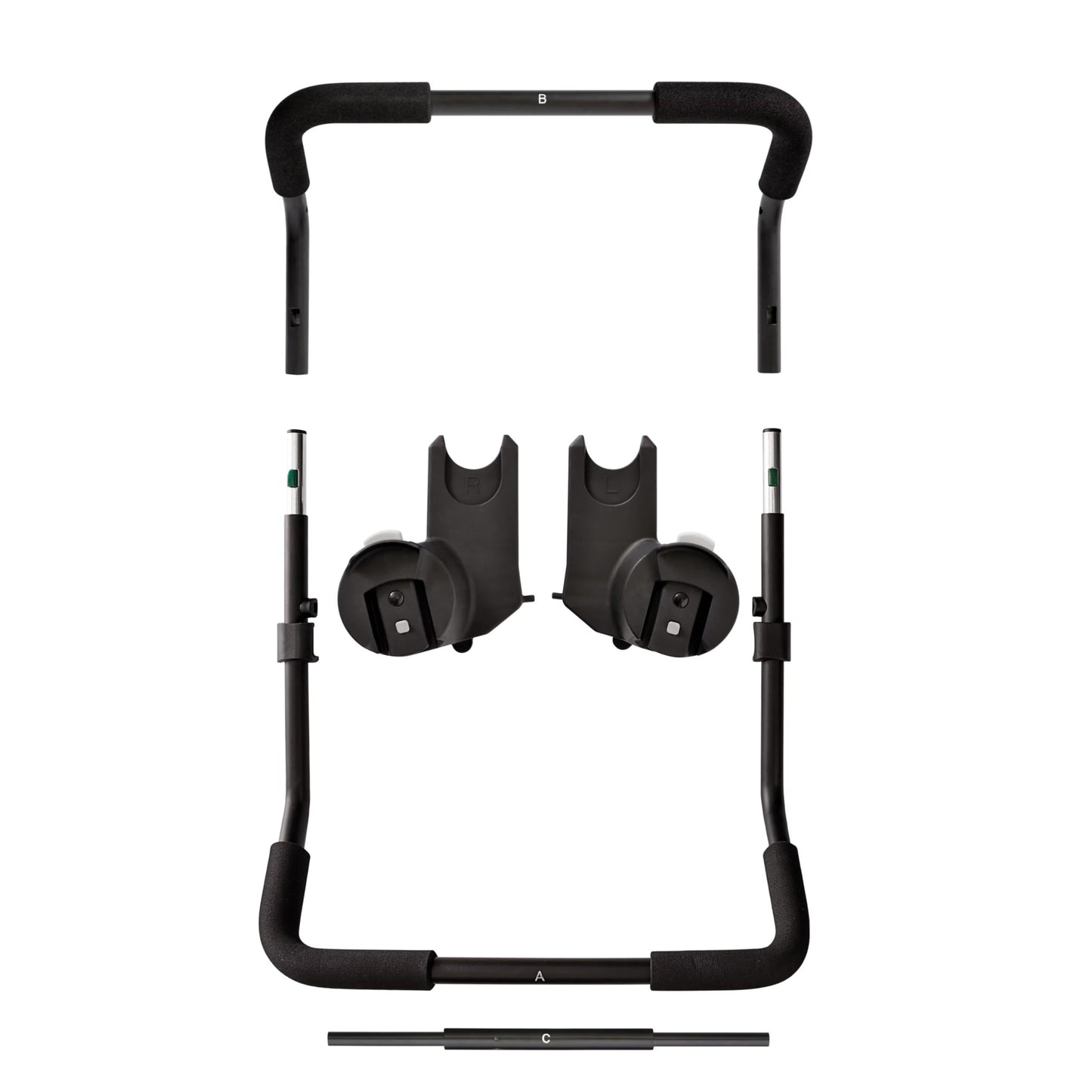 Baby Jogger Chicco/Peg Perego Car Seat Adapter For City Select And City Select Lux Strollers, Black, 1 Count