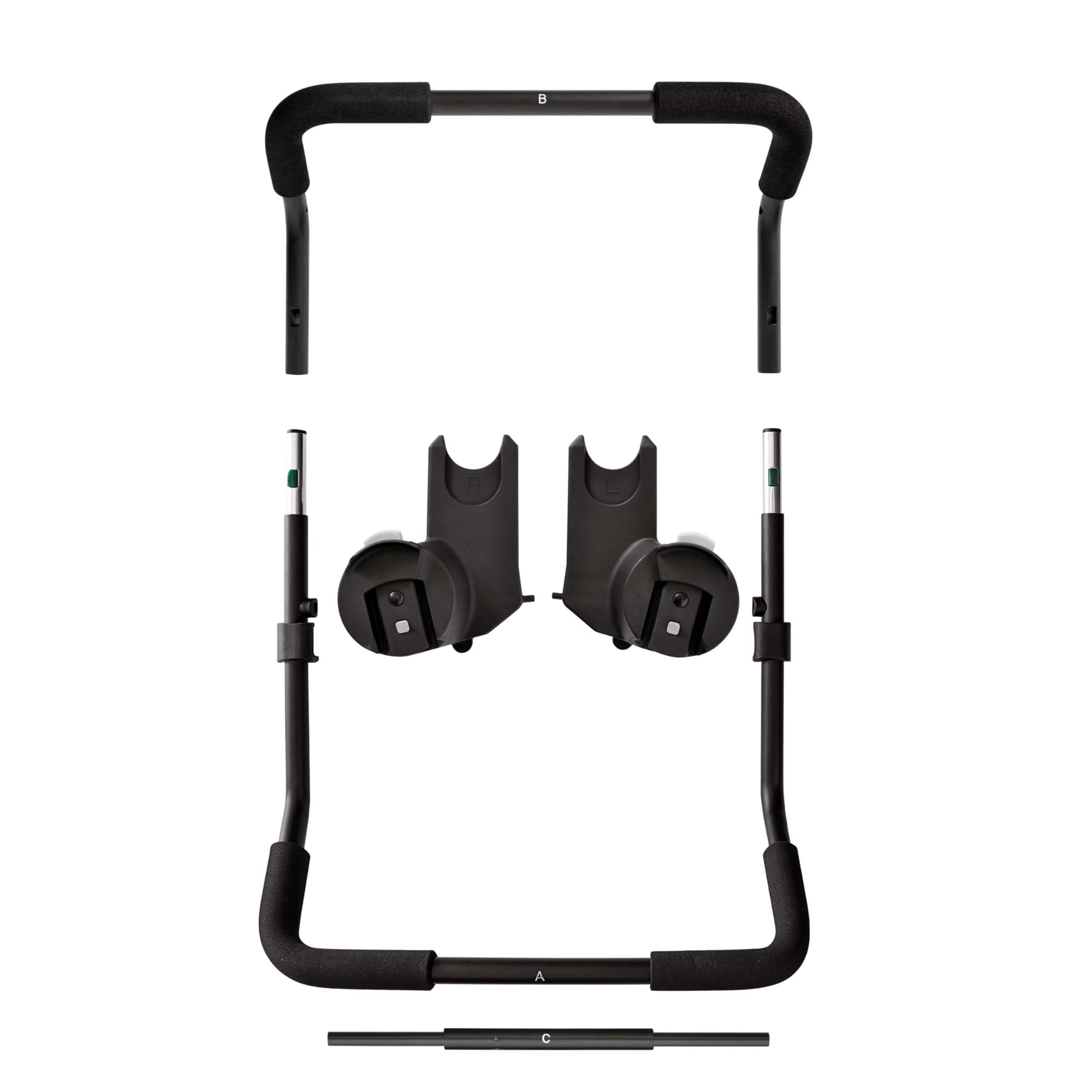 Baby Jogger Chicco/Peg Perego Car Seat Adapter For City Select And City Select Lux Strollers, Black, 1 Count