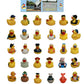 Rubber Duck Master Chef, Brand Rubber Duckies That Float Upright, Rubber Bath Toy Cooking Career Chef Rubber Ducky Birthday Part