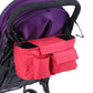 Stroller Organizer with Cup Holders, Large Storage Pushchair Bag Bottle Cup Organizer Baby Changing Pram Stroller Buggy Storage 