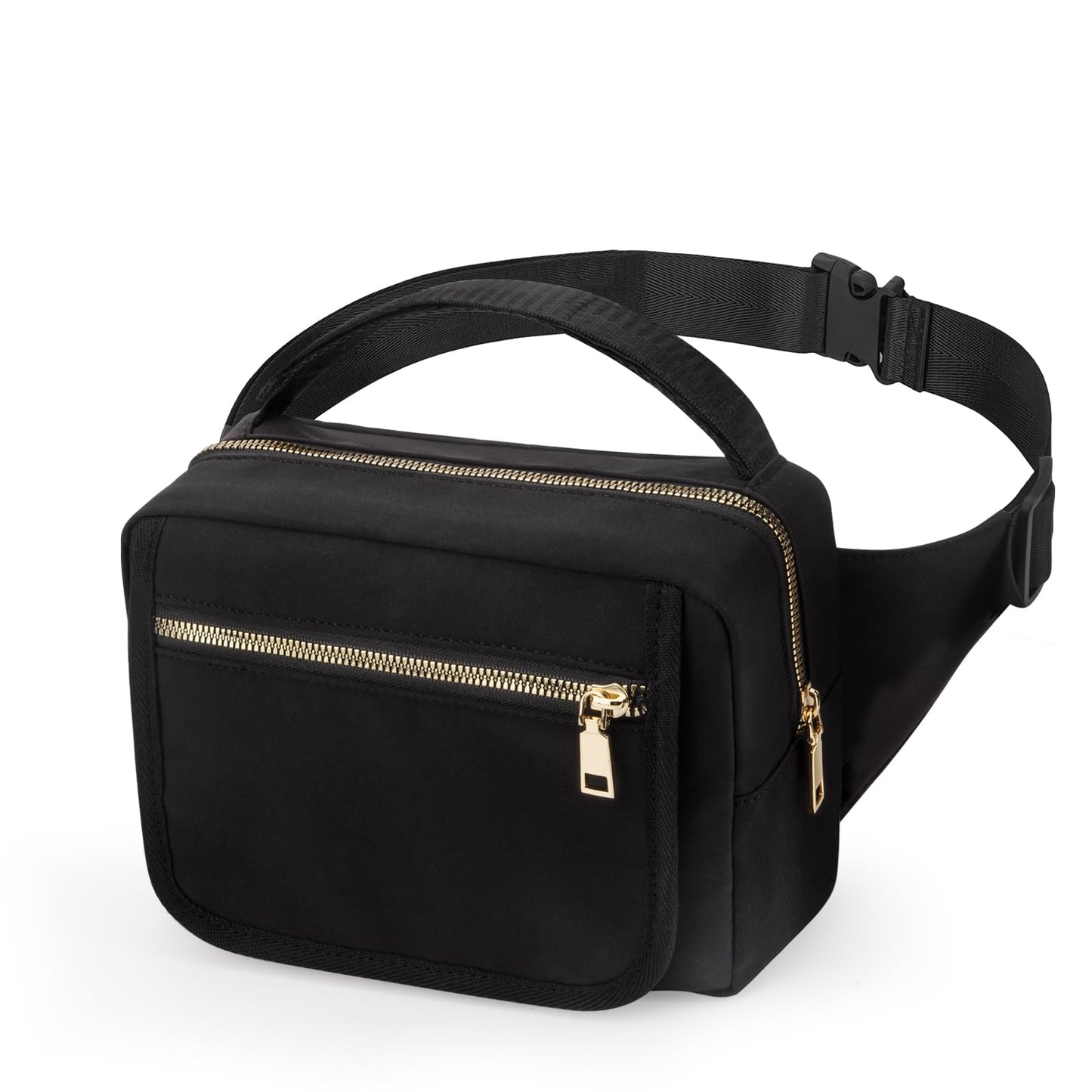 Printe Small Diaper Bag With Portable Changing Pad, Crossbody Fanny Pack With Wipes Pocket For Stroller, Women Waist Bag For Tra