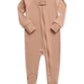 Vaenait Baby Toddler Boys Girls Solid Footie Pajama Cozy Modal Milkorange 0-3M