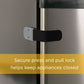 Safety 1St Ss Multi-Purpose Appliance Lock, 4Pk, Silver