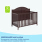 Graco Wilfred 5-In-1 Convertible Crib (Espresso) - Greenguard Gold Certified, Converts To Toddler Bed And Full-Size Bed, Fits St