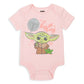 Star Wars The Mandalorian Baby Yoda Baby Girls 5 Pack Bodysuit Multicolor 6-9 Months