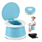 Portable Potty For Toddler Travel Foldable Potty Seat For Toddler Training Toilet For Kids Boys Girls Car Potty On The Go Potty