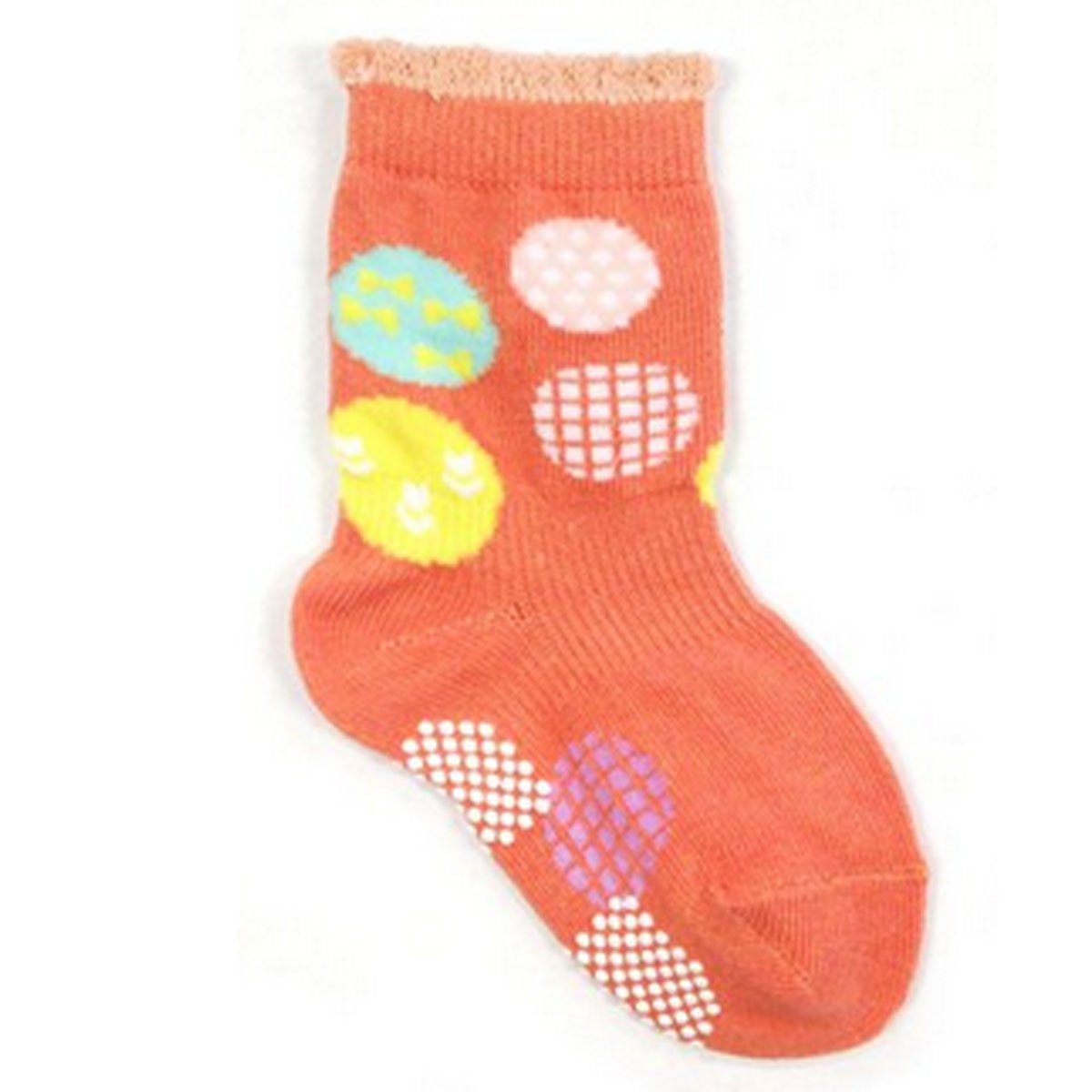 Wrapables Peek A Boo Animal Non-Skid Toddler Socks (Set Of 6), Small