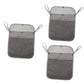 SAFIGLE 3pcs Stroller Organizer Bag Lightweight Hanging Mesh Bag for Stroller for Diapers Snacks and Travel Essentials Grey Desi