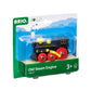 BRIO Old Steam Engine - Authentic Piston Action Toy | Ideal for Imaginative Play | Fully Compatible Wooden Railway Sets | Perfec