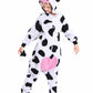 Canasour Cow Onesie Kids Halloween Cosplay Costume Girls One Piece Pjs Anime Unisex Hoodie Pajamas For 10-12 Years Boys Party Py