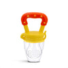 Kidbea Silicone Food/Fruit Nibbler With Extra Mesh, Soft Pacifier/Feeder, Teether For Baby, Infant (Yellow)