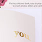 You Baby Album, Baby Shower Girl, All About You Baby Book, Pregnancy Journal. 8.5' X 8.5', 90 Pgs. Baby Scrapbook Album, Memor