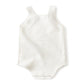 Simplee Kids Baby Girls Sunflower Knit Rompers White Knit Clothes For Newborn Baby Girls