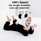 Qiaoniuniu Halloween Baby Panda Costumes Toddler Outfit Infants Cosplay Romper 6-12 Months