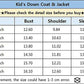 Winter Down Coats For Kids Baby Boys Girls Light Puffer Padded Jacket Bear Hoods Infant Outerwear Black