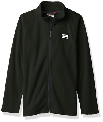 Lego Unisex Full Zip Recycled Polyester Fleece Cardigan (Infant/Toddler/Little Kids/Big Kids) Dark Green 13 Years (Big Kid) One
