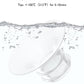 Momcozy Flange Insert 15Mm Compatible With Momcozy M5. Original M5 Breast Pump Replacement Accessories, 1Pc (15Mm)