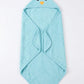CREEVA Cuddle 100% Cotton Cute Chick Hooded Baby Towel 03yrs  Light Sky Blue