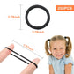 200Pcs Multicolor Hair Ties For Baby Toddlers, No Crease Ponytail Holders For Kids Girls