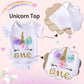 Xifamniy Baby Girl 1St Birthday Outfit 1 Year Unicorn Onesie Tutu Dress Headband Legging Socks