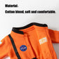 Baby Astronaut Costumes, Unisex Toddler Space Suit, Halloween Dress Up Romper Pilot Costume(Orange,3-4 Years Old)
