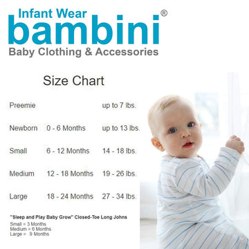 Bambini 9 Pc Layette Baby Clothes Set