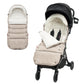 Momcozy Universal Footmuff | Easily Attaches To Most Strollers | Ultra-Plush, Weather-Proof | Deluxe Warm Bunting Bag | Extendab