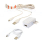Infant Optics Official Microusb Power Cord Adapter For Dxr8 Monitor Unit 2018 Version Dxr8 Or Earlier, White