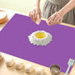 Extra Large Silicone Mats For Kitchen Counter, 27.6'' X 19.7'' Nonskid Silicone Placemats For Kids, Nonstick Purple Silicone Mat