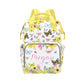 Noverbibi Customized Sunflower Butterfly Diaper Bag for Boys Girls Baby, Personalized Mommy Daypack with Name, Nylon Waterproof 
