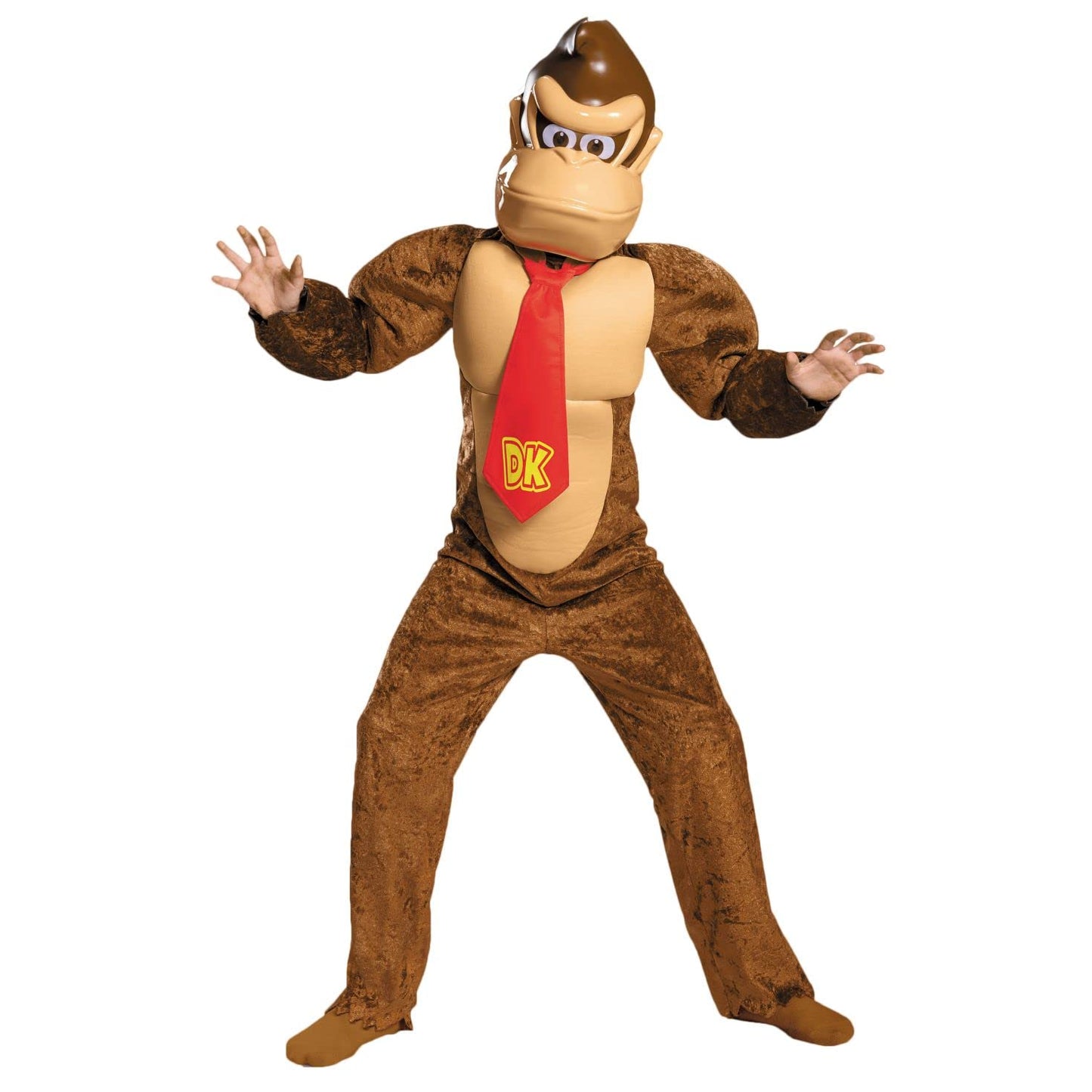Disguise Boy'S Donkey Kong Deluxe Super Mario Bros. Nintendo Costume, Large/10-12