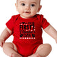 Hrcfbk Infant Newborn Baby Boys Girls My First Valentine'S Day Bodysuit Short Sleeve Romper Layette Set(Red 2,3-6Months)
