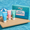 Tuco Kids Aqua Fresh Kit | Travel-Ready Shampoo, Body Wash & Lotion | Fresh, Hydrating Daily Care For Kids | Safe & Gentle | Age