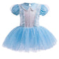 DYMCII Alice Princess Ballet Dress for Toddler Girls Leotards Skirted Tutu Dancewear Halloween Christmas Party Fancy Costume 3T