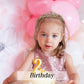 Chanaco Crystal Crown Headband For Girls, Rapunzel Kids Hair Accessories With Princess Tiara And Crowns