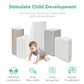 Best Choice Products 5-Piece Kids Climb & Crawl Soft Foam Block Activity Play Structures For Child Development, Color Coordinati