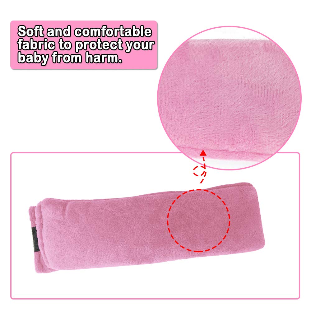 High Chair Straps, Universal Baby Safety Strap, Highchair Harness For Infant&Toddler'S(Pink)