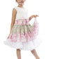 Girls Luxury Petticoat, Poodle Skirt Costume, Crinoline Underskirt, Malco Modes, Xs, White