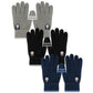 Pkween Winter Gloves For Toddler Kids - 3 Pairs Boys Girls Soft Warm Wool Lined Gloves Full Finger Children Thermal Knit Gloves