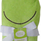 Luvable Friends Unisex Baby Cotton Animal Face Hooded Towel, Frog, One Size