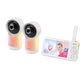 Vtech Rm5766-2Hd Rm57662Hd Smart Wi-Fi 1080P 2-Camera 360-Pan-And-Tilt Video Baby Monitor System With 5-In. Display, Night-Light
