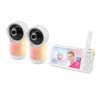 VTech RM57662HD RM57662HD Smart WiFi 1080p 2Camera 360PanandTilt Video Baby Monitor System with 5in. Display, NightLight